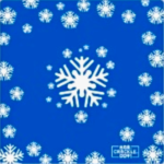 Winter Wonderland Mat – Blue